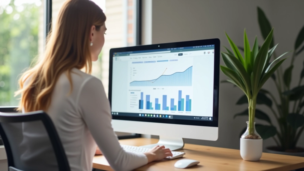 Écran d'ordinateur affichant une formation numérique et un cours en ligne